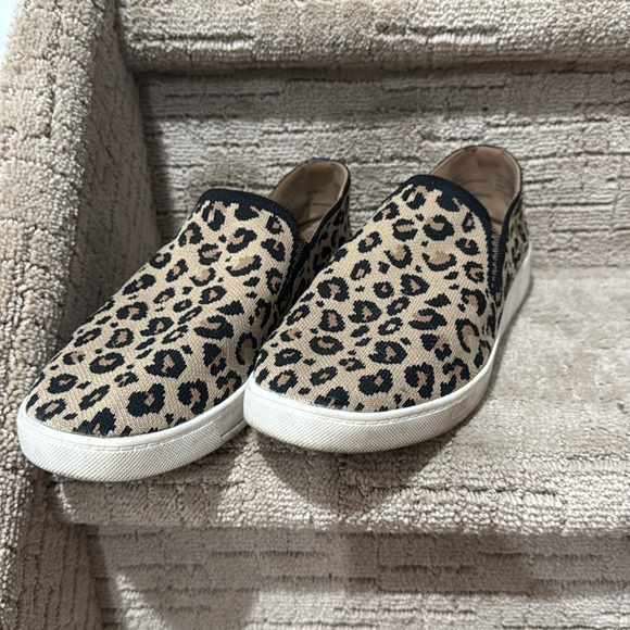 Leopard Print Slip-On Sneakers - Picture 2 of 6